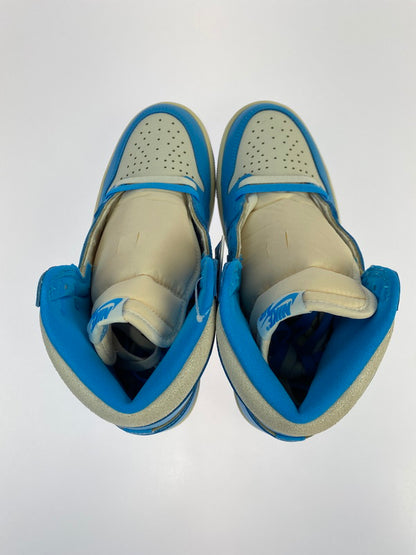 【未使用品】【メンズ】 NIKE ナイキ AIR JORDAN 1 RETRO HIGH OG UNC REIMAGINED 靴 シューズ スニーカー 160-250731-AS-8-min サイズ：27.0cm カラー：DK POWER BLUE/DK POWER BLUE 万代Net店