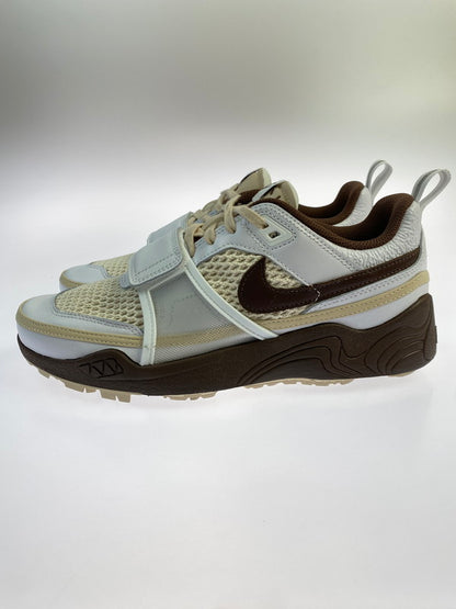 【未使用品】【メンズ/レディース】 NIKE ナイキ ×TRAVIS SCOTT トラヴィススコット ZOOM FIELD JAXX WHITE AND LIGHT CHOCOLATE 靴 シューズ スニーカー 160-250731-AS-9-min サイズ：26.5cm カラー：WHITE/LT CHOCOLATE-WHITE 万代Net店