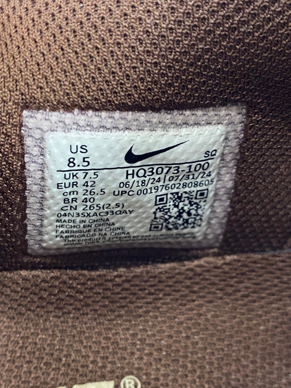 【未使用品】【メンズ/レディース】 NIKE ナイキ ×TRAVIS SCOTT トラヴィススコット ZOOM FIELD JAXX WHITE AND LIGHT CHOCOLATE 靴 シューズ スニーカー 160-250731-AS-9-min サイズ：26.5cm カラー：WHITE/LT CHOCOLATE-WHITE 万代Net店