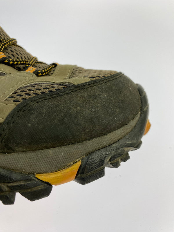 【中古品】【メンズ】 MERRELL メレル J06057W MID GORE-TEXR WIDE WIDTH 靴 シューズ スニーカー 163-250731-AS-21-min サイズ：US9.5 カラー：カーキ系 万代Net店