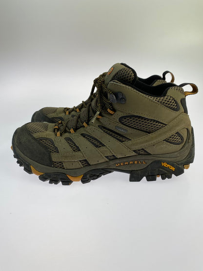 【中古品】【メンズ】 MERRELL メレル J06057W MID GORE-TEXR WIDE WIDTH 靴 シューズ スニーカー 163-250731-AS-21-min サイズ：US9.5 カラー：カーキ系 万代Net店