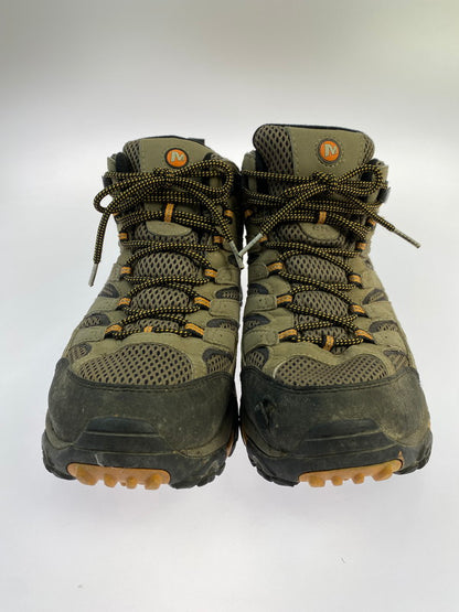 【中古品】【メンズ】 MERRELL メレル J06057W MID GORE-TEXR WIDE WIDTH 靴 シューズ スニーカー 163-250731-AS-21-min サイズ：US9.5 カラー：カーキ系 万代Net店