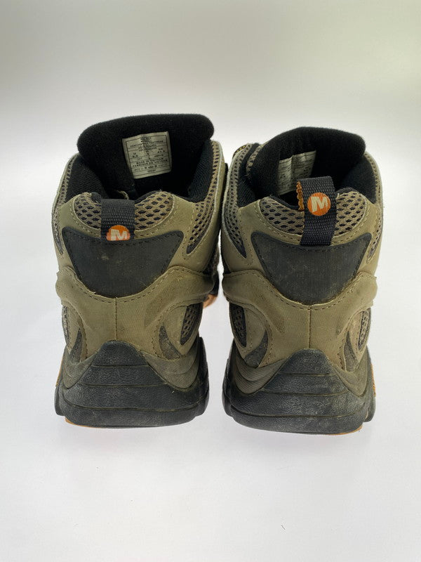 【中古品】【メンズ】 MERRELL メレル J06057W MID GORE-TEXR WIDE WIDTH 靴 シューズ スニーカー 163-250731-AS-21-min サイズ：US9.5 カラー：カーキ系 万代Net店
