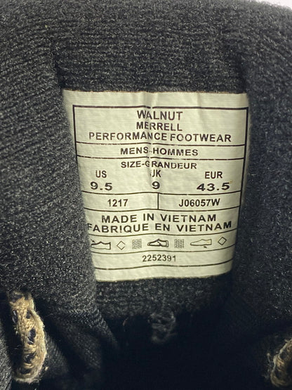 【中古品】【メンズ】 MERRELL メレル J06057W MID GORE-TEXR WIDE WIDTH 靴 シューズ スニーカー 163-250731-AS-21-min サイズ：US9.5 カラー：カーキ系 万代Net店