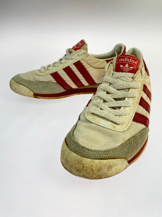 【現状渡し品】【レディース】 adidas アディダス 80S ORION 靴 シューズ スニーカー 161-250731-AS-17-min カラー：ホワイト/レッド 万代Net店