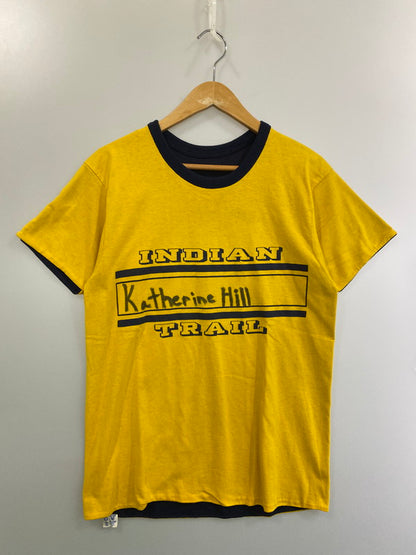 【現状渡し品】【メンズ】 Champion チャンピオン 80'S REVERSIBLE TEE リバーシブル ショートスリーブ 146-250729-AS-44-min サイズ：M カラー：イエロー/ネイビー 万代Net店