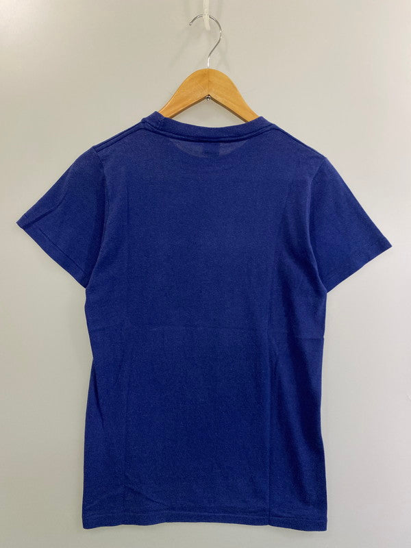 【中古品】【メンズ】 Champion チャンピオン 80'S WING FOOT PRINT TEE ショートスリーブ 146-250729-AS-31-min サイズ：M カラー：ネイビー 万代Net店