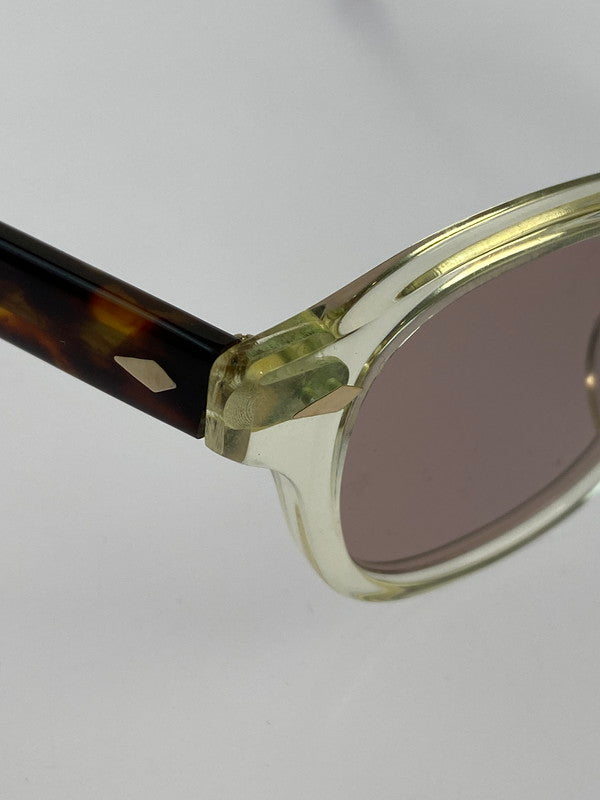 【中古品】【メンズ】 NOCHINO OPTICAL NOCHINO SUNGLASSES ノチノオプティカル サングラス アイウェア 203-250804-yn-06-min サイズ：46□23 144 カラー：CITRON&AMBER×CLEAR TO D.GREY 万代Net店