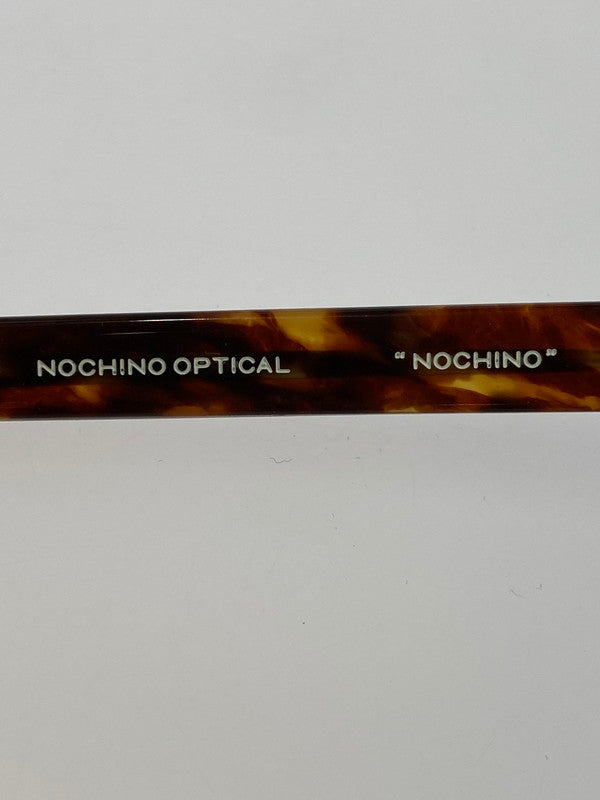 【中古品】【メンズ】 NOCHINO OPTICAL NOCHINO SUNGLASSES ノチノオプティカル サングラス アイウェア 203-250804-yn-06-min サイズ：46□23 144 カラー：CITRON&AMBER×CLEAR TO D.GREY 万代Net店