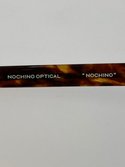 【中古品】【メンズ】 NOCHINO OPTICAL NOCHINO SUNGLASSES ノチノオプティカル サングラス アイウェア 203-250804-yn-06-min サイズ：46□23 144 カラー：CITRON&AMBER×CLEAR TO D.GREY 万代Net店