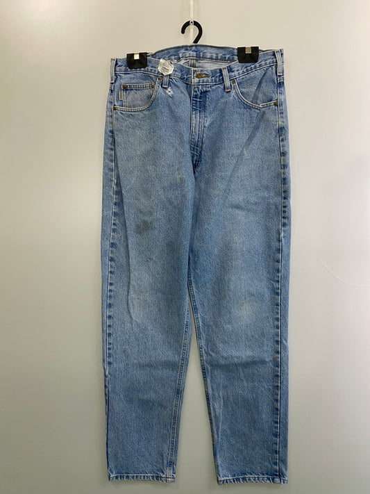 【中古品】【メンズ】 Carhartt カーハート 00S DENIM PANT デニムパンツ ボトムス 157-250729-AS-48-min サイズ：38×34 カラー：ライトインディゴ 万代Net店