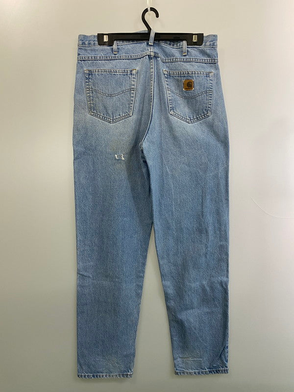 【中古品】【メンズ】 Carhartt カーハート 00S DENIM PANT デニムパンツ ボトムス 157-250729-AS-48-min サイズ：38×34 カラー：ライトインディゴ 万代Net店