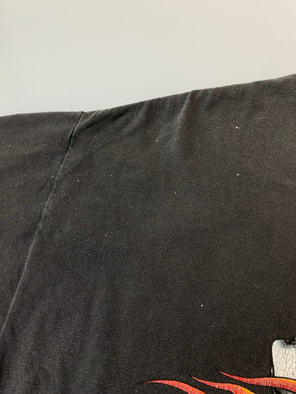 【現状渡し品】【メンズ】 HARLEY DAVIDSON ハーレーダビッドソン 00S FLAME TEE フレイム Tシャツ トップス 146-250730-ks-11-min サイズ：XL カラー：グレー 万代Net店