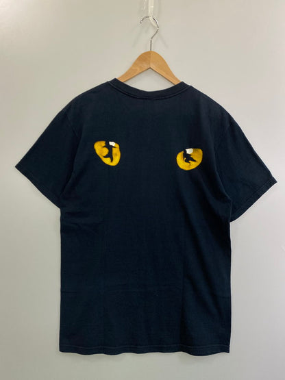 【中古品】【メンズ】 CATS キャッツ 00S MUSICAL TEE ミュージカル Tシャツ トップス 146-250730-ks-08-min サイズ：M カラー：ネイビー 万代Net店