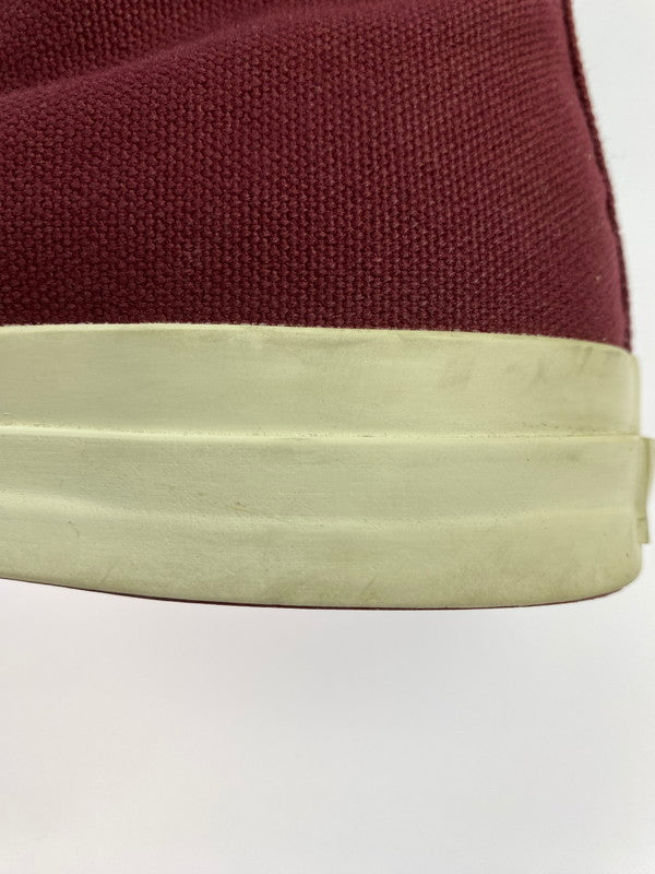 【中古品】【メンズ】 WTAPS ダブルタップス CANVAS HI キャンバス ハイ スニーカー 靴 162-250807-jt-21-min サイズ：US ８ 26.0cm カラー：ワインレッド 万代Net店