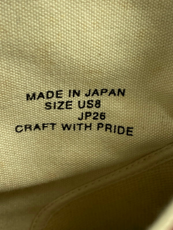 【中古品】【メンズ】 WTAPS ダブルタップス CANVAS HI キャンバス ハイ スニーカー 靴 162-250807-jt-21-min サイズ：US ８ 26.0cm カラー：ワインレッド 万代Net店