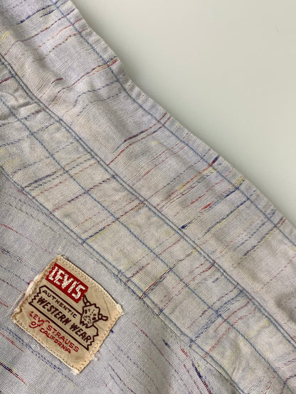 【中古品】【メンズ】 Levi's リーバイス WESTERN WAER 50S WESTERN SHIRT ウェスタンシャツ ロングスリーブ 146-250731-AS-57-min カラー：ブルー系 万代Net店