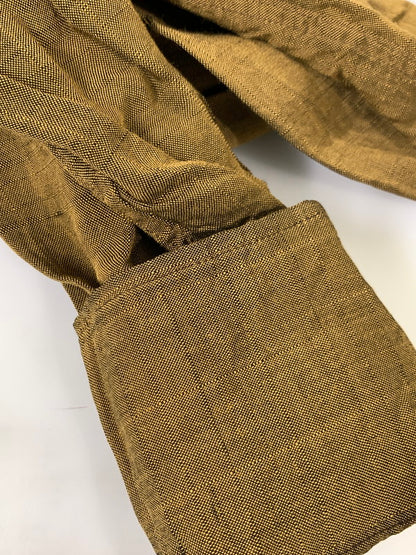 【中古品】【メンズ】 H BAR C エイチバーシー 50S WESTERN LS SHIRT ウェスタンシャツ ロングスリーブ 146-250731-AS-62-min カラー：ブラウン 万代Net店