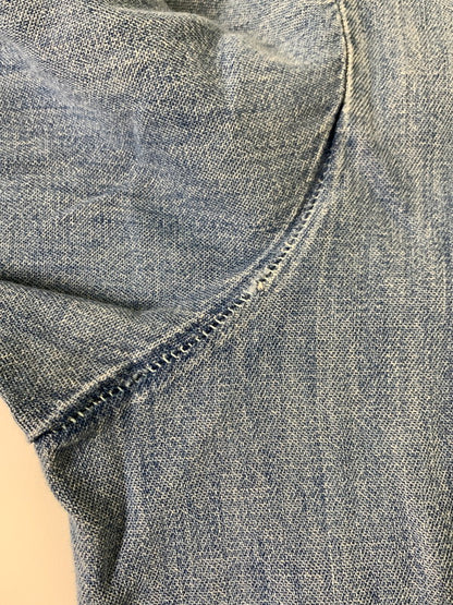 【中古品】【メンズ】 TRIPLE LLL BRAND トリプルエルブランド 70S DENIM WESTERN SHIRT デニムウエスタンシャツ 146-250731-AS-74-min カラー：ブルー 万代Net店