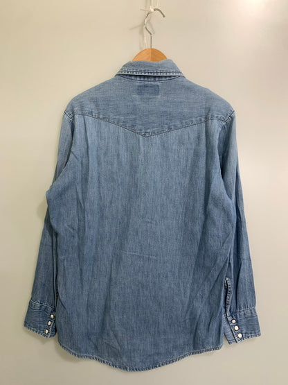 【中古品】【メンズ】 TRIPLE LLL BRAND トリプルエルブランド 70S DENIM WESTERN SHIRT デニムウエスタンシャツ 146-250731-AS-74-min カラー：ブルー 万代Net店