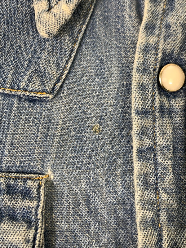 【中古品】【メンズ】 TRIPLE LLL BRAND トリプルエルブランド 70S DENIM WESTERN SHIRT デニムウエスタンシャツ 146-250731-AS-74-min カラー：ブルー 万代Net店