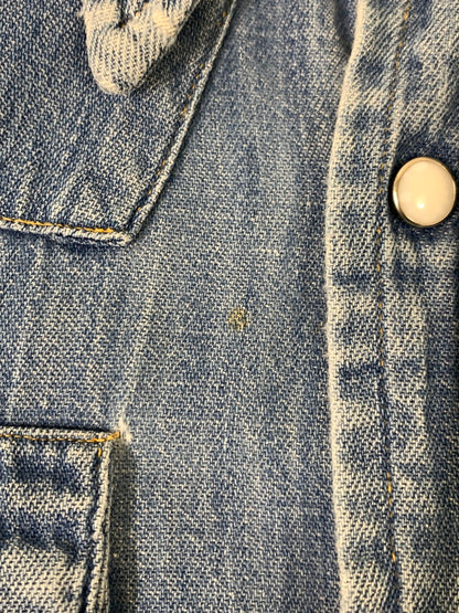 【中古品】【メンズ】 TRIPLE LLL BRAND トリプルエルブランド 70S DENIM WESTERN SHIRT デニムウエスタンシャツ 146-250731-AS-74-min カラー：ブルー 万代Net店