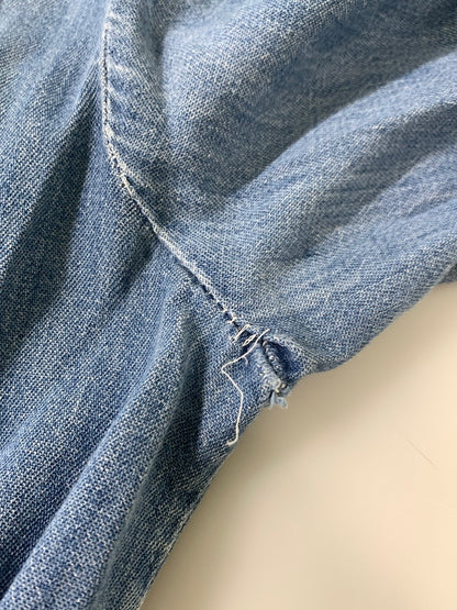 【中古品】【メンズ】 TRIPLE LLL BRAND トリプルエルブランド 70S DENIM WESTERN SHIRT デニムウエスタンシャツ 146-250731-AS-74-min カラー：ブルー 万代Net店