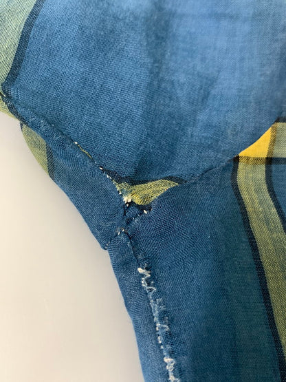 【中古品】【メンズ】 USED 60S SS CHECK SHIRT ショートスリーブ チェックシャツ 146-250731-AS-73-min カラー：ブルー 万代Net店