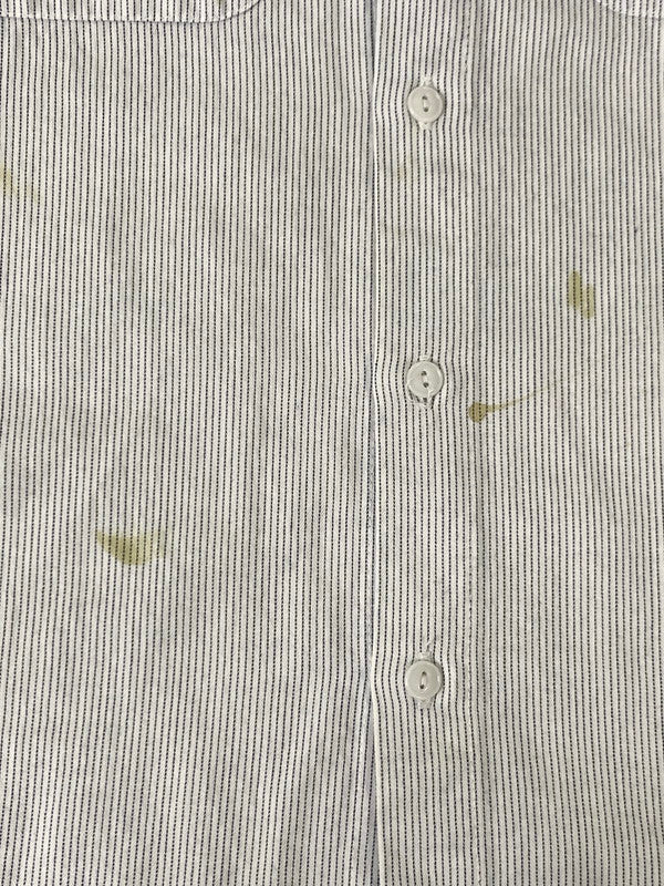 【現状渡し品】【メンズ】 JACKSON TWIST TWILL 60S SS SHIRT ショートスリーブ シャツ 146-250731-AS-72-min カラー：ホワイト/ネイビー 万代Net店