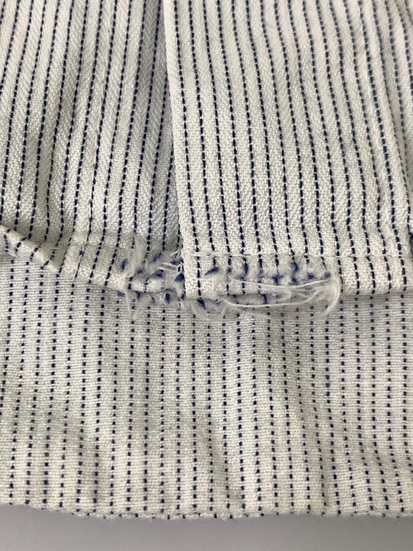 【現状渡し品】【メンズ】 JACKSON TWIST TWILL 60S SS SHIRT ショートスリーブ シャツ 146-250731-AS-72-min カラー：ホワイト/ネイビー 万代Net店