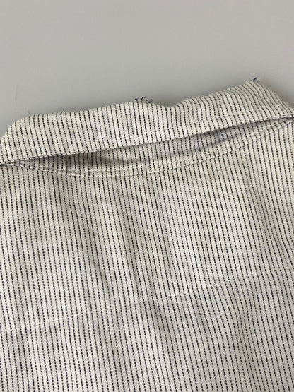 【現状渡し品】【メンズ】 JACKSON TWIST TWILL 60S SS SHIRT ショートスリーブ シャツ 146-250731-AS-72-min カラー：ホワイト/ネイビー 万代Net店