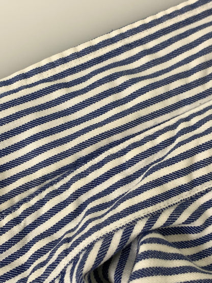 【中古品】【メンズ】 POLO RALPH LAUREN ポロ・ラルフローレン 90S STRIPE SHIRT ストライプシャツ ロングスリーブ 146-250731-AS-75-min サイズ：170 カラー：ブルー/ホワイト 万代Net店