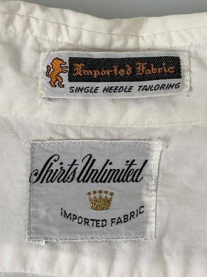 【中古品】【メンズ】 SHIRTS UNLIMITED シャツアンリミテッド LS SHIRT ロングスリーブ シャツ 146-250731-AS-76-min カラー：ホワイト 万代Net店