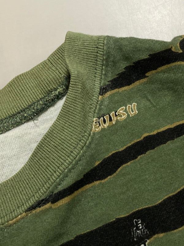 【中古品】【メンズ】 EVISU エヴィス 虎耳 CAMO LS TEE カモ Tシャツ トップス 145-250803-ks-07-min サイズ：42 カラー：カモ 万代Net店
