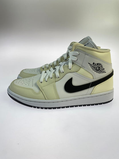 【中古品】【メンズ】 NIKE ナイキ WMNS AIR JORDAN 1 MID BQ6472‐121 ウィメンズ エア ジョーダン 1 スニーカー 靴 160-250804-yn-11-min サイズ：25.5cm US8.5 カラー：COCONUT MILK/BLACK 万代Net店