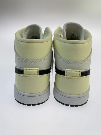 【中古品】【メンズ】 NIKE ナイキ WMNS AIR JORDAN 1 MID BQ6472‐121 ウィメンズ エア ジョーダン 1 スニーカー 靴 160-250804-yn-11-min サイズ：25.5cm US8.5 カラー：COCONUT MILK/BLACK 万代Net店