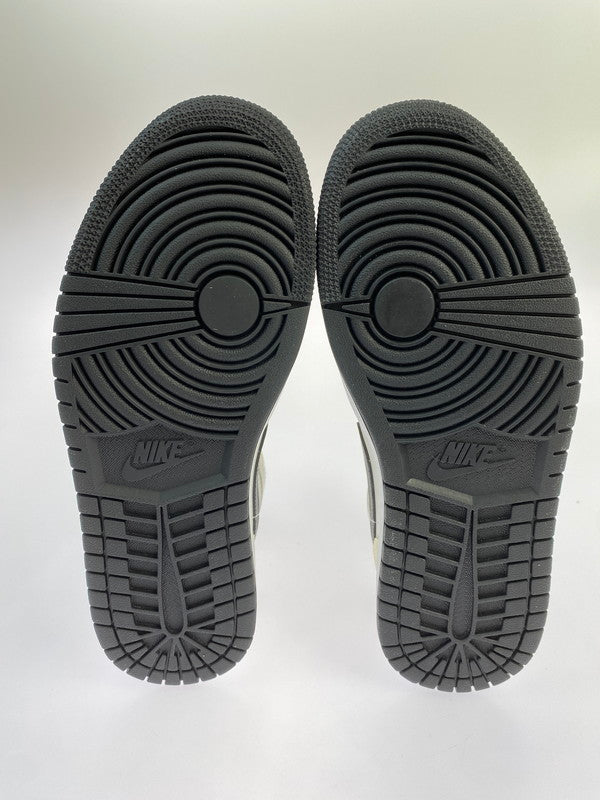 【中古品】【メンズ】 NIKE ナイキ WMNS AIR JORDAN 1 MID BQ6472‐121 ウィメンズ エア ジョーダン 1 スニーカー 靴 160-250804-yn-11-min サイズ：25.5cm US8.5 カラー：COCONUT MILK/BLACK 万代Net店