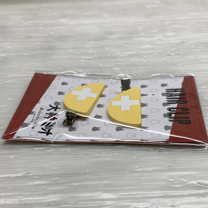 【中古品】 hololive ホロライブ 大神ミオ 誕生日記念2023 ミオとおそろいラバー前髪クリップ Vtuber 053-260430-hu-06-min 万代Net店