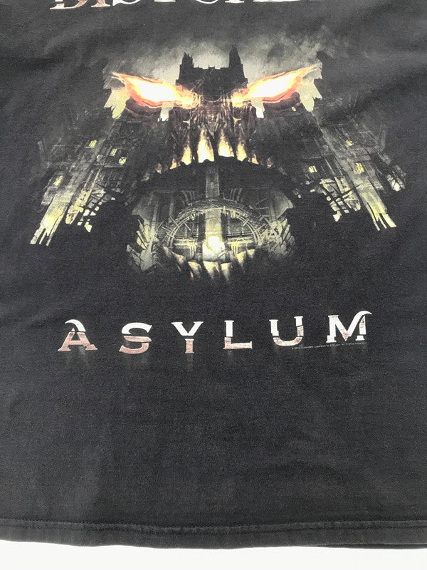 【中古品】【メンズ】 DISTURBED ディスターブド ASYLUM TOUR 2010 TEE アサイラム ツアー 2010 Tシャツ 半袖Tシャツ トップス 146-260510-rt-16-tag サイズ：不明 下記参照 カラー：ブラック 万代Net店