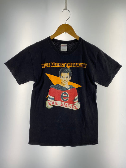 【中古品】【メンズ】 RAGE AGAINST THE MACHINE レイジ・アゲインスト・ザ・マシーン 2009年復刻 EVIL EMPIRE TEE TEE プリント Ｔシャツ 半袖 メンズ トップス 146-250804-em-39-min カラー：ブラック 万代Net店