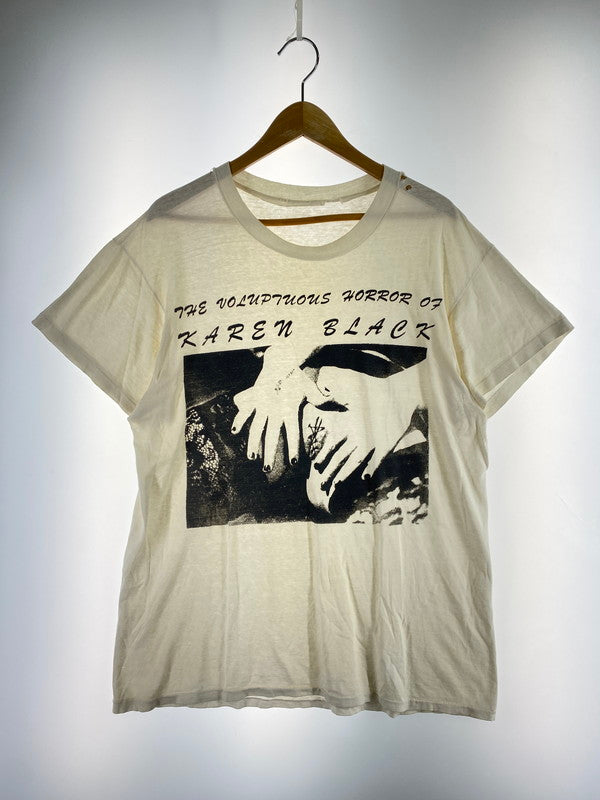 【現状渡し品】【メンズ】 THE VOLUPTUOUS HORROR OF KAREN BLACK 90’S BAND TEE 90年代 バンド Ｔシャツ メンズ トップス ヴィンテージ 146-250804-em-42-min サイズ：XL カラー：オフホワイト 万代Net店