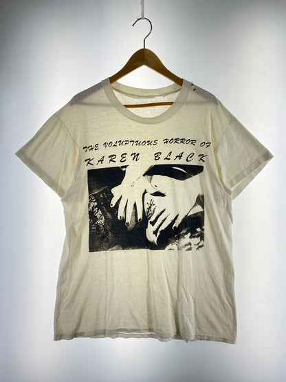 【現状渡し品】【メンズ】 THE VOLUPTUOUS HORROR OF KAREN BLACK 90’S BAND TEE 90年代 バンド Ｔシャツ メンズ トップス ヴィンテージ 146-250804-em-42-min サイズ：XL カラー：オフホワイト 万代Net店