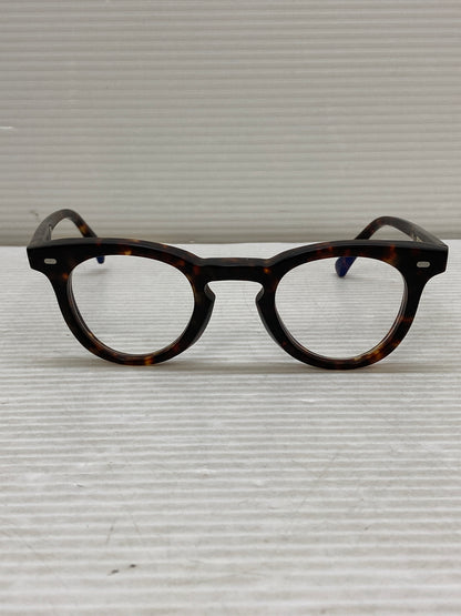 【中古品】【メンズ/レディース】 EFFECTOR × EFILEVOL AW CO エフェクター エフィレボル 眼鏡 度入り 203-250808-yn-05-min カラー：ブラウン系 万代Net店