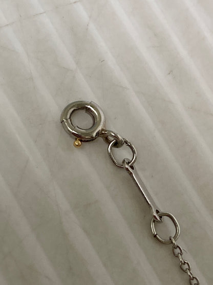 【中古品】【レディース】 TIFFANY&Co. ティファニー エルサ・ペレッティ オープンハート ペンダント ダイヤモンド PT950 ネックレス アクセサリー 182-250808-yn-10-min カラー：シルバー 万代Net店