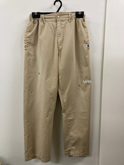 【現状渡し品】【メンズ】 SAPEUR SKATE CHINO PANTS サプール スケート チノパンツ ボトムス 153-250806-yn-04-min サイズ：L カラー：ベージュ 万代Net店