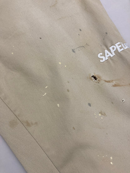 【現状渡し品】【メンズ】 SAPEUR SKATE CHINO PANTS サプール スケート チノパンツ ボトムス 153-250806-yn-04-min サイズ：L カラー：ベージュ 万代Net店
