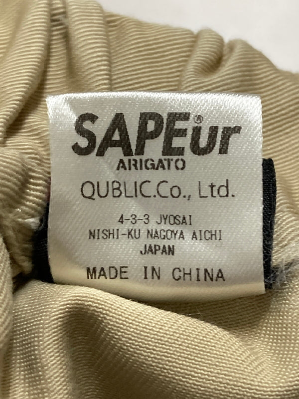 【現状渡し品】【メンズ】 SAPEUR SKATE CHINO PANTS サプール スケート チノパンツ ボトムス 153-250806-yn-04-min サイズ：L カラー：ベージュ 万代Net店