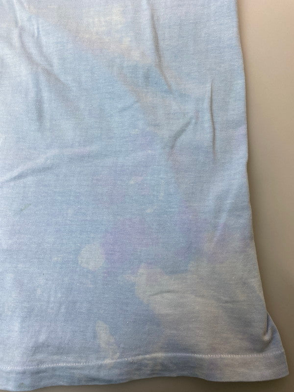 【現状渡し品】【メンズ】 TOWNCRAFT タウンクラフト 70'S MASH PRINT TEE 70年代 マッシュプリント Ｔシャツ トップス 146-250805-jt-13-min サイズ：M カラー：ライトブルー 万代Net店