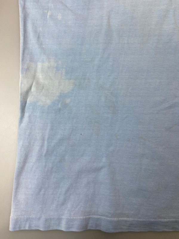 【現状渡し品】【メンズ】 TOWNCRAFT タウンクラフト 70'S MASH PRINT TEE 70年代 マッシュプリント Ｔシャツ トップス 146-250805-jt-13-min サイズ：M カラー：ライトブルー 万代Net店