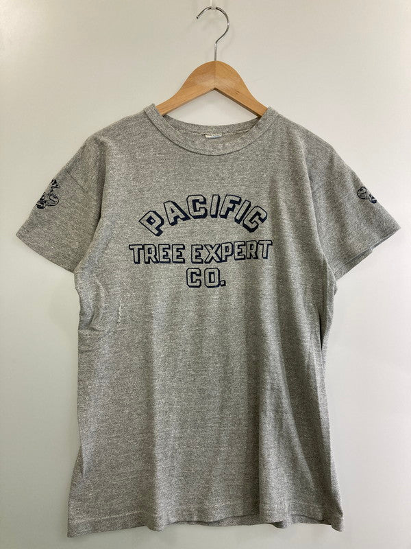 【現状渡し品】【メンズ】 Champion チャンピオン 70'S PACIFIC TREE EXPERT CO PRINT TEE 70年代 プリント Ｔシャツ メンズ トップス 半袖 146-250804-em-08-min カラー：グレー 万代Net店